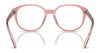 Coach HC6209U Eyeglasses | Size 52 / Milky Pink/Transparent Pink №5743