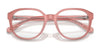 Coach HC6209U Eyeglasses | Size 52 / Milky Pink/Transparent Pink №5743