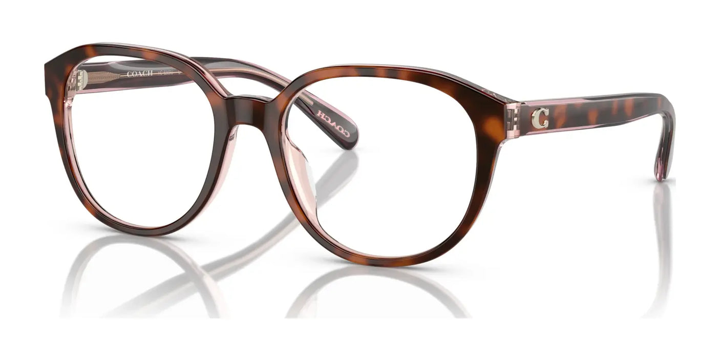 Coach HC6209U Eyeglasses Tortoise / Transparent Pink