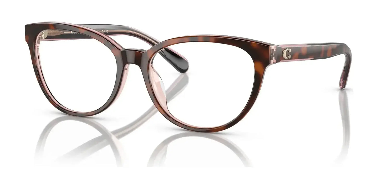 Coach HC6210U Eyeglasses Tortoise / Transparent Pink