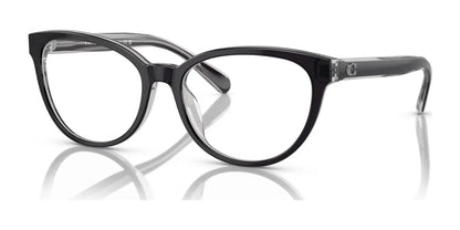 Coach HC6210U Eyeglasses Black / Transparent Grey