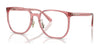 Coach HC6215D Eyeglasses | Size 56 / Transparent Berry №5800