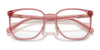 Coach HC6215D Eyeglasses | Size 56 / Transparent Berry №5800