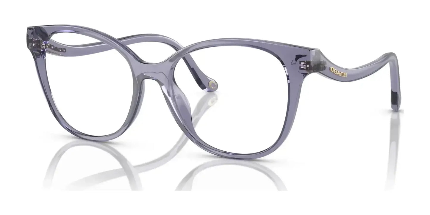 Coach HC6218U Eyeglasses Transparent Violet