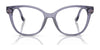 Coach HC6218U Eyeglasses | Size 54 / Transparent Violet №5568