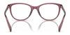 Coach HC6220U Eyeglasses | Size 54 / Transparent Purple №5773