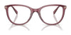 Coach HC6220U Eyeglasses | Size 54 / Transparent Purple №5773