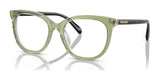 Coach HC6223U Eyeglasses Transparent Green Hopper