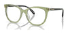 Coach HC6223U Eyeglasses | Size 51 / Transparent Green Hopper №5786