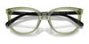Coach HC6223U Eyeglasses | Size 51 / Transparent Green Hopper №5786