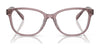 Coach HC6224U Eyeglasses | Size 53 / Black/Transparent Blush №5781