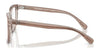 Coach HC6225U Eyeglasses | Size 52 / Transparent Brown/Grey №5779