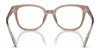 Coach HC6225U Eyeglasses | Size 52 / Transparent Brown/Grey №5779