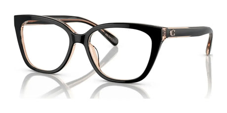 Coach HC6226F Eyeglasses Black / Transparent Blush