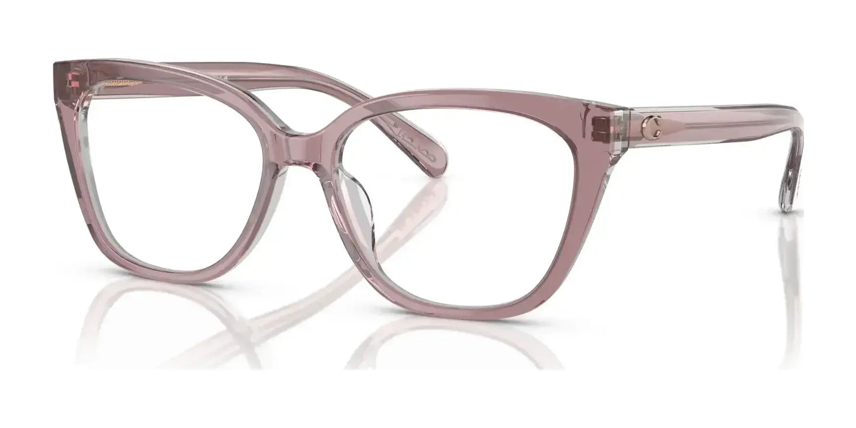 Coach HC6226U Eyeglasses Transparent Rose / Blush