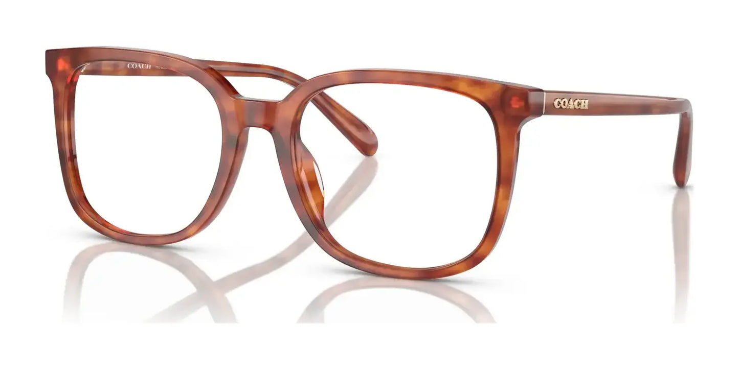 Coach HC6227U Eyeglasses Caramel Tortoise