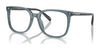 Coach HC6227U Eyeglasses | Size 54 / Transparent Blue №5794