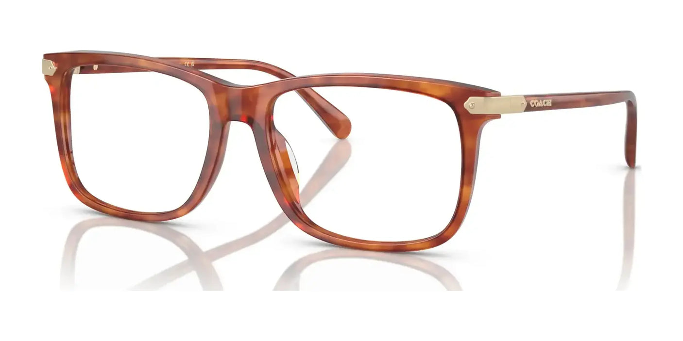 Coach HC6228U Eyeglasses Caramel Tortoise