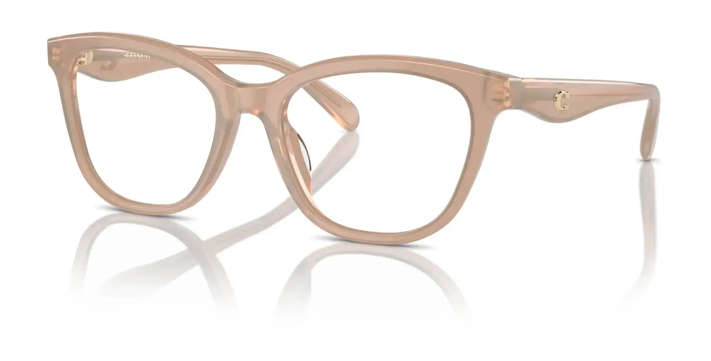 Coach HC6232U Eyeglasses Milky Light Brown