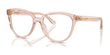 Coach HC6234F Eyeglasses Transparent Dusty Rose