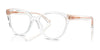 Coach HC6234U Eyeglasses | Size 53 / Transparent Clear №5111