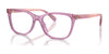 Coach HC6235F Eyeglasses | Size 55 / Transparent Amethyst №5823