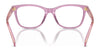 Coach HC6235F Eyeglasses | Size 55 / Transparent Amethyst №5823