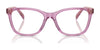 Coach HC6235F Eyeglasses | Size 55 / Transparent Amethyst №5823
