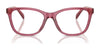 Coach HC6235F Eyeglasses | Size 55 / Transparent Amethyst №5823