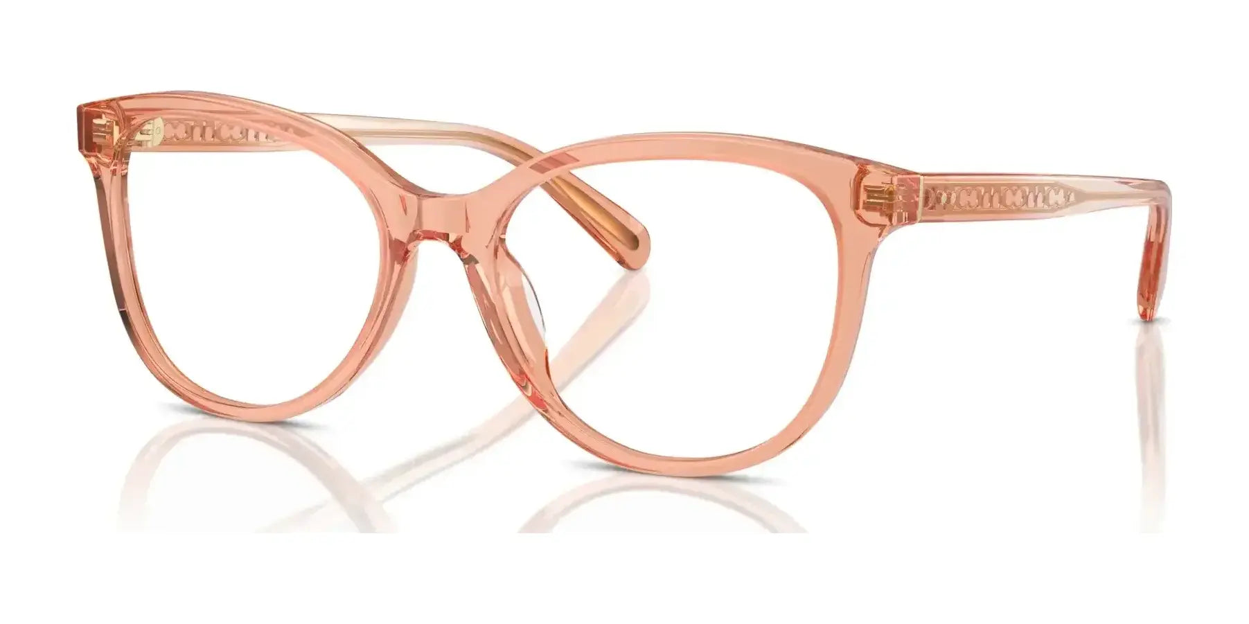 Coach HC6236U Eyeglasses Transparent Saddle