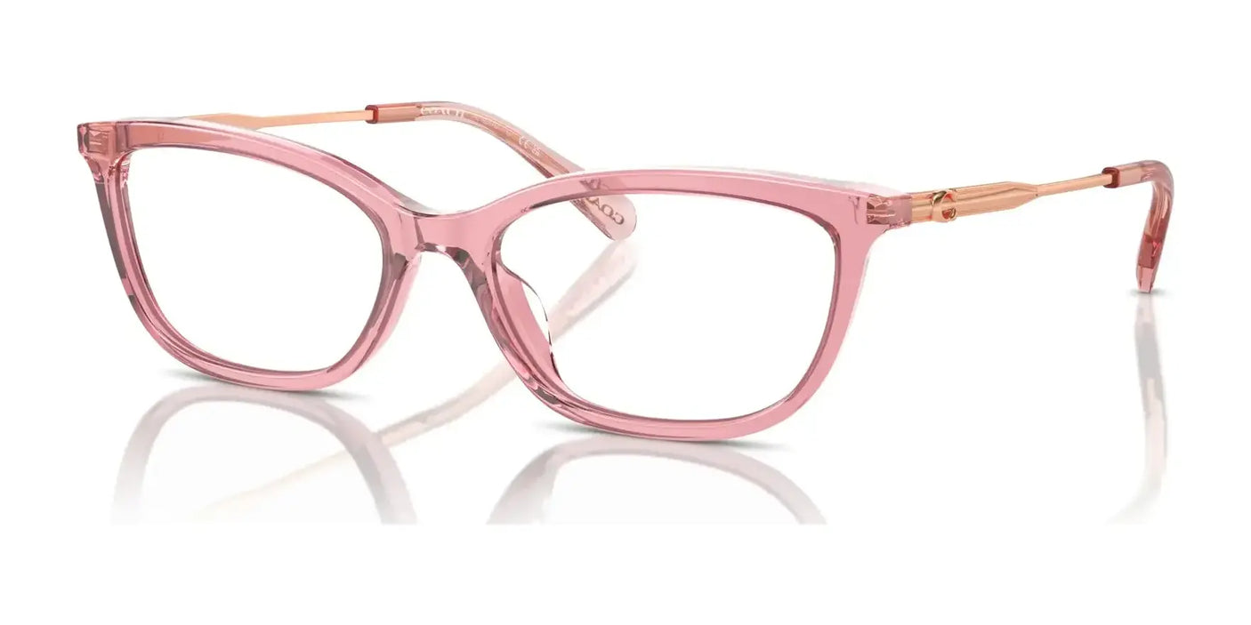 Coach HC6237U Eyeglasses Transparent Pink