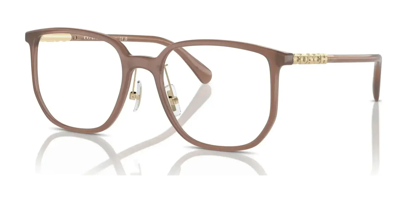 Coach HC6240D Eyeglasses Milky Light Brown