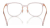 Coach HC6241D Eyeglasses | Size 54 / Transparent Burgundy №5824