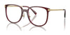 Coach HC6241D Eyeglasses | Size 54 / Transparent Burgundy №5824