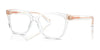 Coach HC6242U Eyeglasses | Size 53 / Transparent Clear №5111