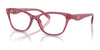 Coach HC6243F Eyeglasses | Size 57 / Transparent Burgundy №5824