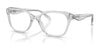 Coach CY043 HC6244U Eyeglasses | Size 54 / Transparent Dove №5614