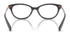 Coach HC6245F Eyeglasses | Size 55 / Transparent Dark Grey №5104
