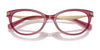 Coach HC6245F Eyeglasses | Size 55 / Transparent Dark Grey №5104