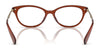 Coach HC6245F Eyeglasses | Size 55 / Transparent Dark Grey №5104