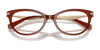 Coach HC6245F Eyeglasses | Size 55 / Transparent Dark Grey №5104