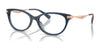 Coach HC6245U Eyeglasses | Size 53 / Transparent Blue №5846