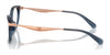Coach HC6245U Eyeglasses | Size 53 / Transparent Blue №5846