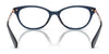 Coach HC6245U Eyeglasses | Size 53 / Transparent Blue №5846