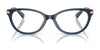 Coach HC6245U Eyeglasses | Size 53 / Transparent Blue №5846
