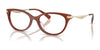 Coach HC6245U Eyeglasses | Size 53 / Transparent Brown №5847