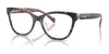 Coach HC6249U Eyeglasses | Size 53 / Black Tortoise/Pink Floral №5856