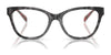 Coach HC6249U Eyeglasses | Size 53 / Amber Tortoise/Orange Floral №5857