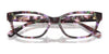 Coach HC6250U Eyeglasses / Amber Tortoise/Orange Floral №5857 / Size 51
