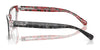 Coach HC6250U Eyeglasses / Amber Tortoise/Orange Floral №5857 / Size 51